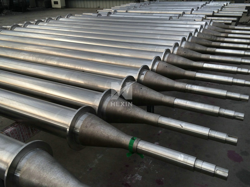 Damage forms of hot rolling roll surface
