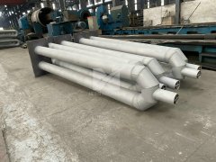 Radiant tubes U type by weld fabrication Inconel 601