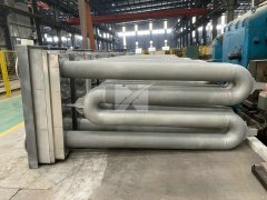 spun cast radiant tubes W type