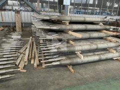 Spun cast rolls for normalizing furnace