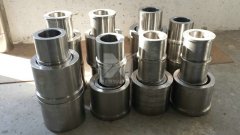 Cast bushes and sleeves for sink rolls and stabilizer rolls