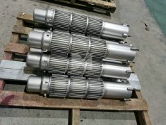 Cast heat recuperators burner