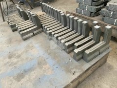 Cobalt alloy riders mounted on beams