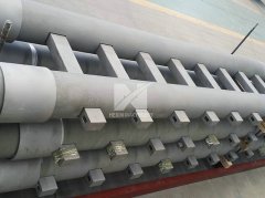 Cast tube supports for petrochemical