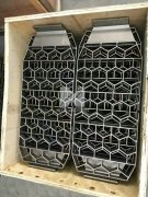 Cast furnace tray