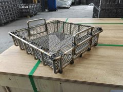 Welded basket