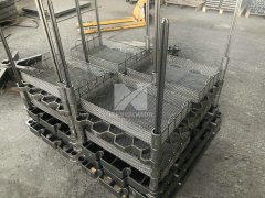 Cast stack basket