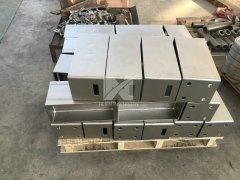 Support by investment casting