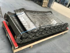 Cast link belt conveyor