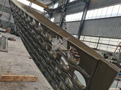 Convection cast tube supports