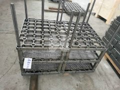 base tray, intermediate grid, cast spacer tube material 2.48