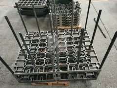 investment casting trays made of 1.4848