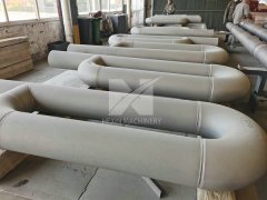 P-type radiant tubes with 603*206*2054mm by centrifugal cast