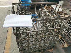 Cast Tray and Cast basket made of 1.4849+RA330