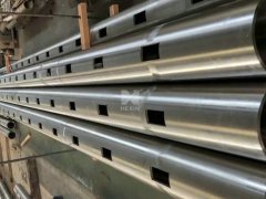 Radiant stanchion assembly for direct fired heater of refine