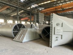 Steel structure for heating furnace