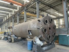 Heating furnace shell assembly