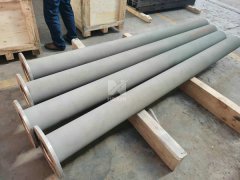 Radiant tube by centrifugal casting material 1.4852