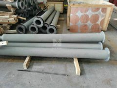 Radiant tube by centrifugal casting material Super22H