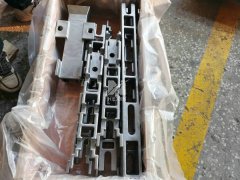 Guide rail by precision casting