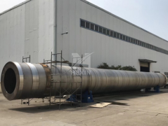Fabricated tube for rotary kiln system by hexin