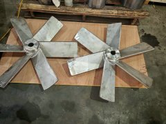 Welded Impeller by Casting, finished welding