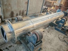 Rotary Retort for Fur