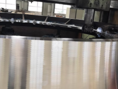 Girth Gear blank under machining