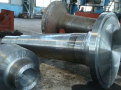 Rough Machined Wind Mill Shaft