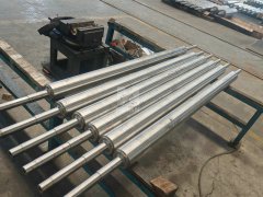 Centrifugal cast rollers made of 1.4848